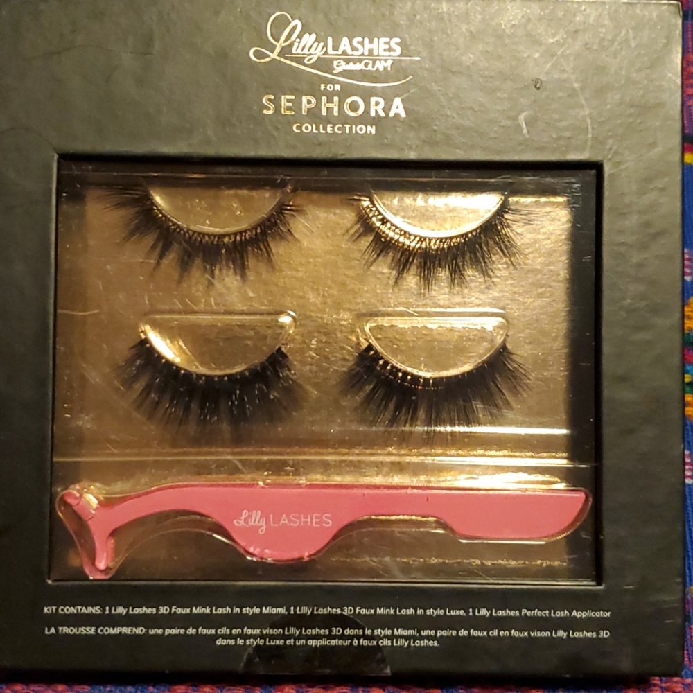 Lilly lashes faux lash set with applicator